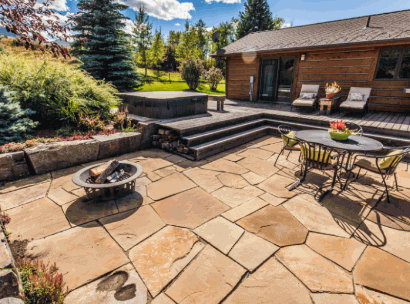 Natural Stone patio