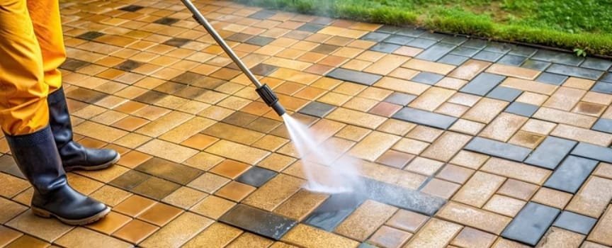 Our Patio Cleaning Process