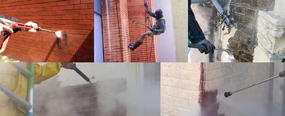 Brick Paint Removal in Trinity