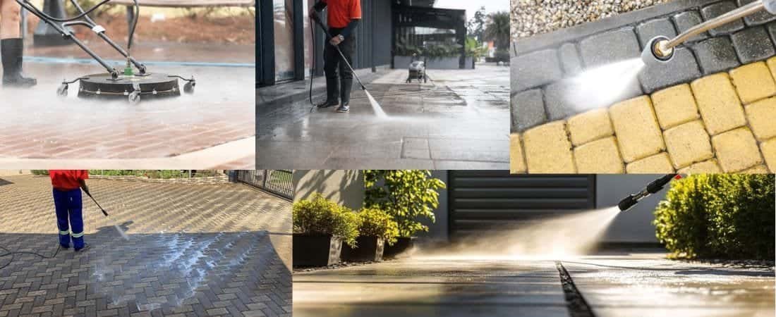 Driveway Cleaning in Heath