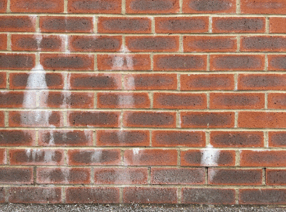 efflorescence in brickwork