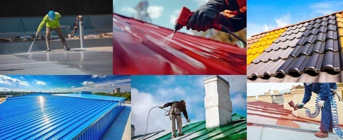 Roof Spraying in Bowes