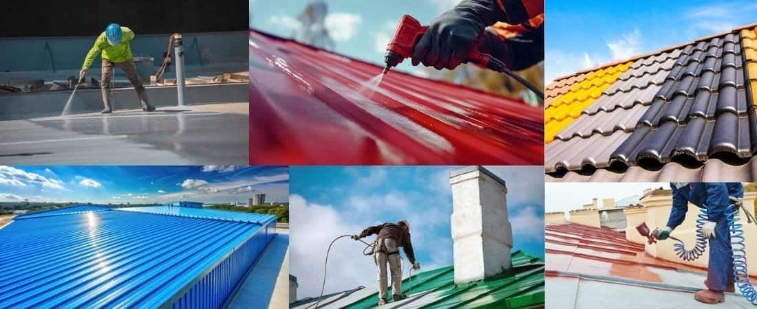 Roof Spraying in River